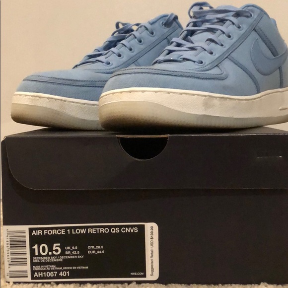 air force 1 low retro qs cnvs